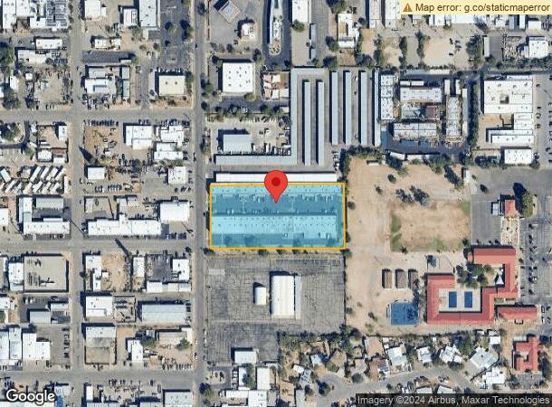  245 S Plumer Ave, Tucson, AZ Parcel Map