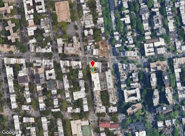  384 Myrtle Ave, Brooklyn, NY Parcel Map