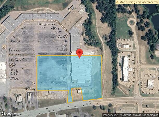  1206 Lonnie Abbott Blvd, Ada, OK Parcel Map