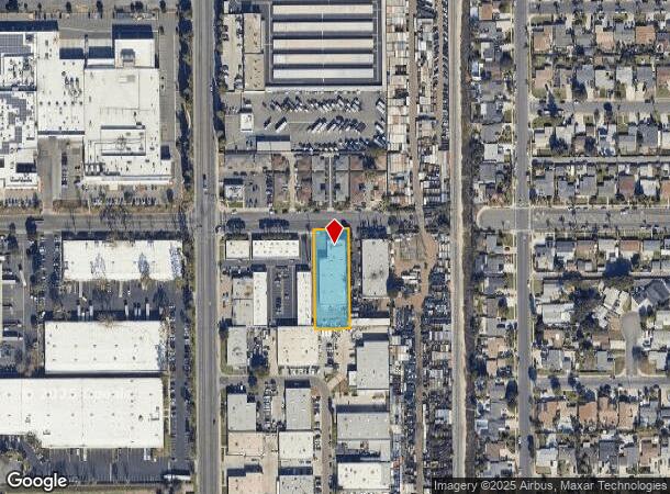  7562 Orangewood Ave, Stanton, CA Parcel Map