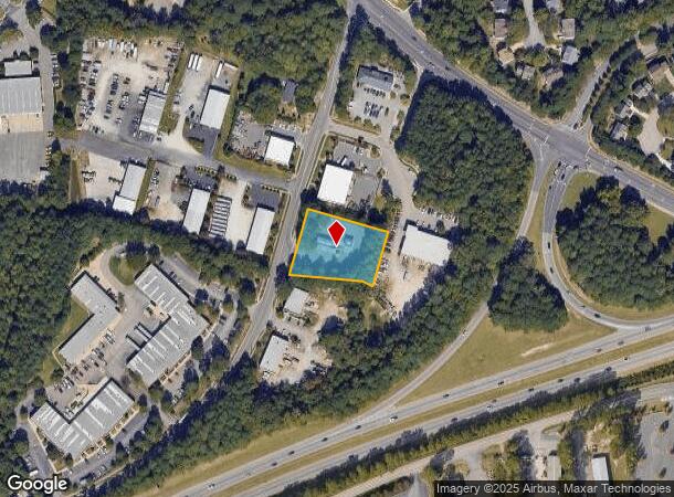 2540 Schieffelin Rd, Apex, NC Parcel Map