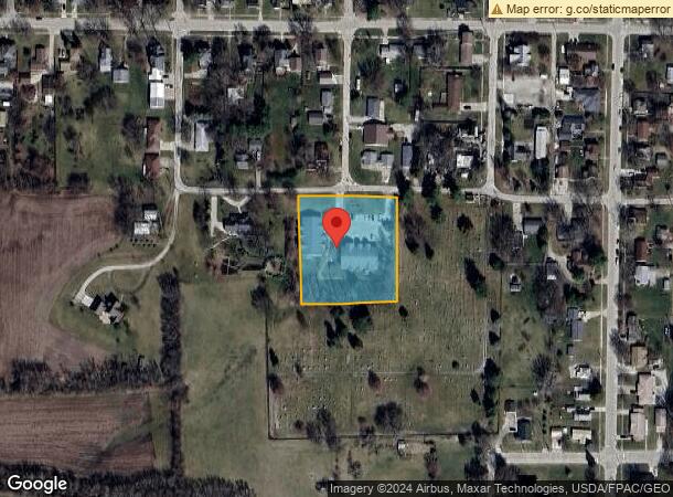  603 W Adams St, Washington, IA Parcel Map