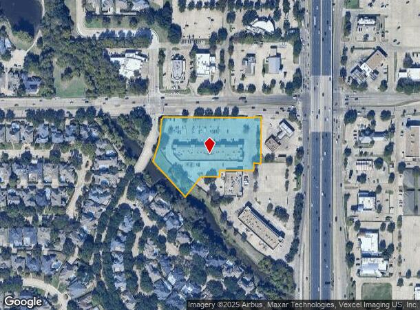  4520 Frankford Rd, Dallas, TX Parcel Map