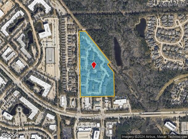  8900 Research Park Dr, The Woodlands, TX Parcel Map