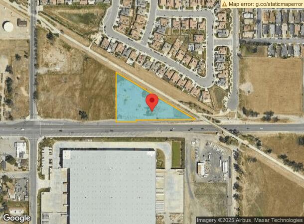  15526 Foothill Blvd, Fontana, CA Parcel Map