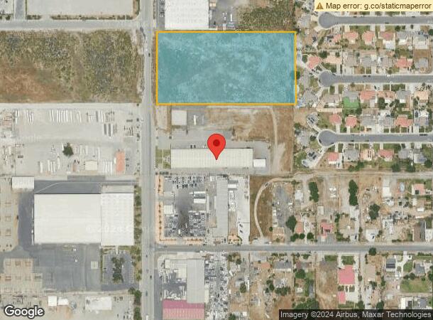  2889 N Locust Ave, Rialto, CA Parcel Map