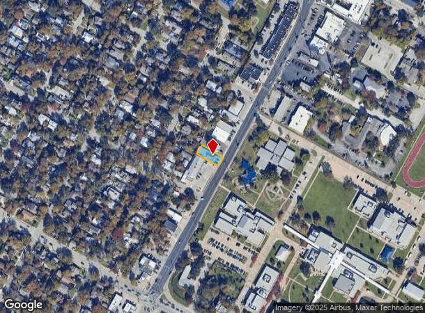 4612 Burnet Rd, Austin, TX Parcel Map