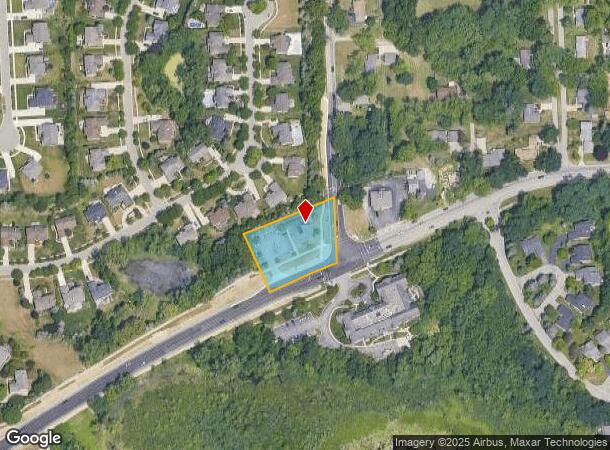 7010 Pontiac Trl, West Bloomfield, MI Parcel Map