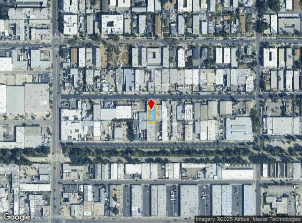  14768 Calvert St, Van Nuys, CA Parcel Map