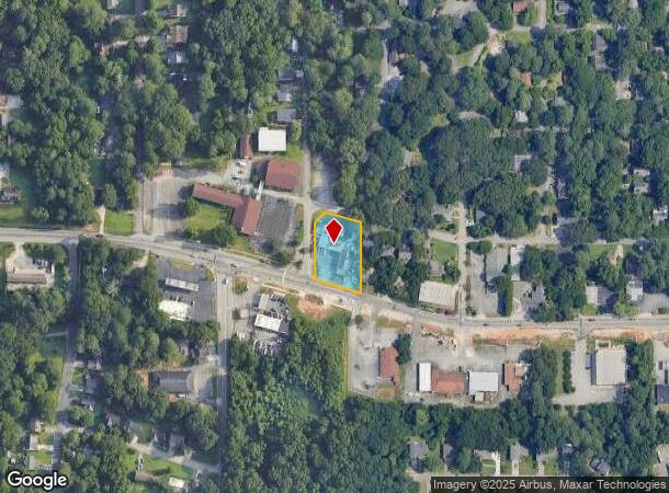  4546 Rockbridge Rd, Stone Mountain, GA Parcel Map