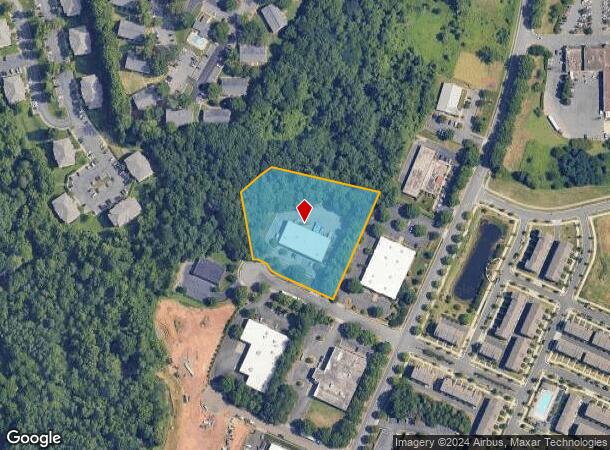  725 Imperial Ct, Charlotte, NC Parcel Map