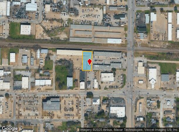 801 E Abram St, Arlington, TX Parcel Map
