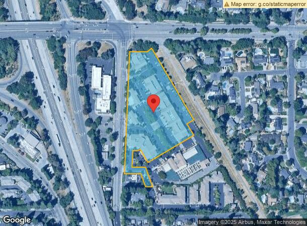  700 Camino Ramon, Danville, CA Parcel Map