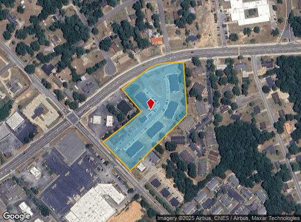 608 Hillcrest Pkwy, Dublin, GA Parcel Map