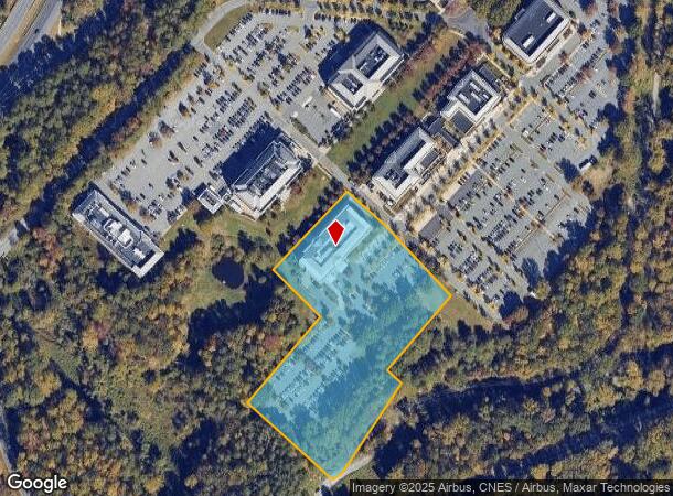  500 Ray C Hunt Dr, Charlottesville, VA Parcel Map
