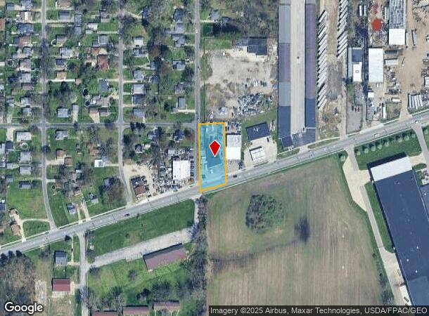 3082 Airport Hwy, Toledo, OH Parcel Map