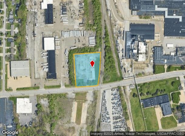  1417 E Archwood Ave, Akron, OH Parcel Map