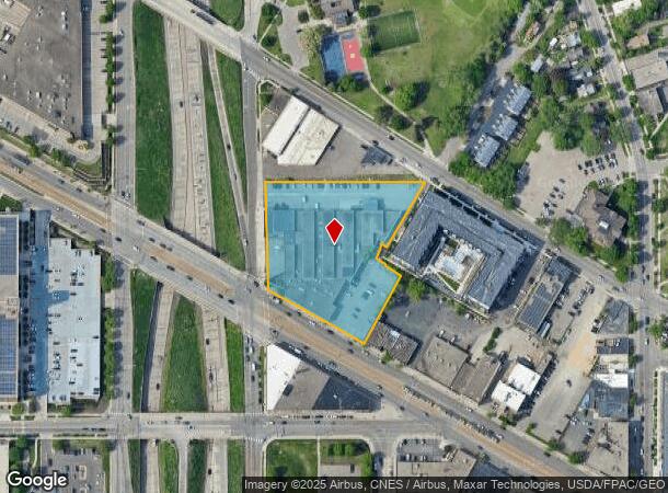  2505 University Ave W, Saint Paul, MN Parcel Map