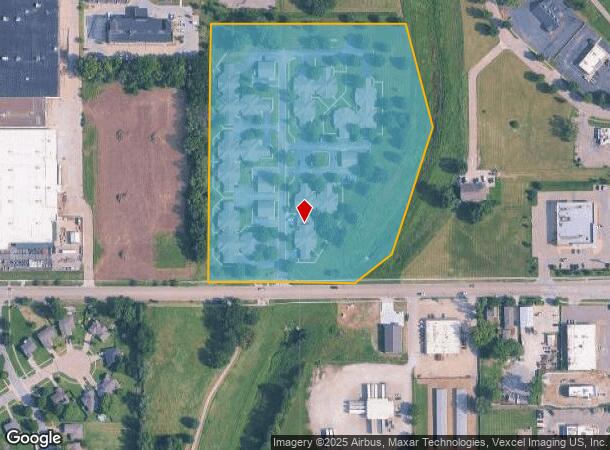 620 Nw Lyman Rd, Topeka, KS Parcel Map