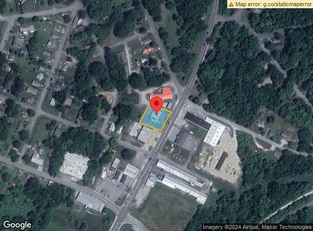  707 N Main St, Farmville, VA Parcel Map