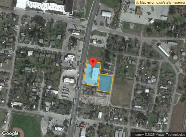  522 N Alamo St, Refugio, TX Parcel Map