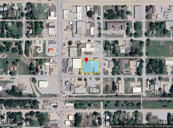  1009 Sw F Ave, Lawton, OK Parcel Map