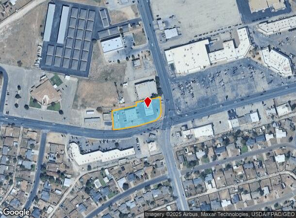  4400 W Illinois Ave, Midland, TX Parcel Map