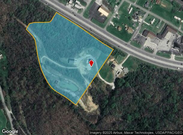  2025 Ashland Rd, Greenup, KY Parcel Map