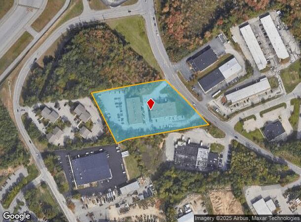  8025 S Willow St, Manchester, NH Parcel Map