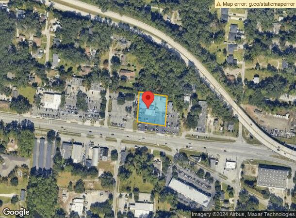  7033 Beach Blvd, Jacksonville, FL Parcel Map