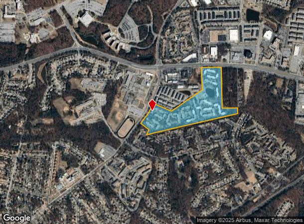  9869 Good Luck Rd, Lanham, MD Parcel Map