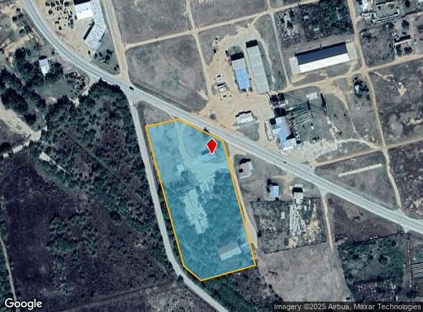 403 S Cleveland Ave, Rotan, TX Parcel Map