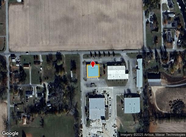 8645 E Backwater Rd, North Webster, IN Parcel Map