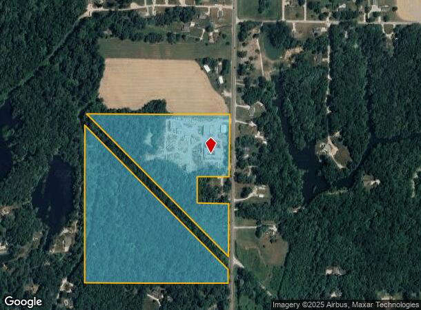 State Road 59 S, Staunton, IN Parcel Map