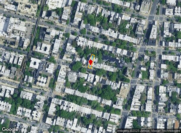  643 Prospect Pl, Brooklyn, NY Parcel Map