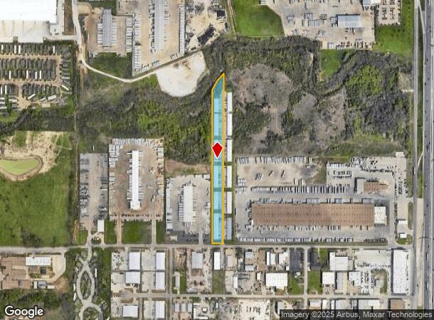  5051 David Strickland Rd, Fort Worth, TX Parcel Map