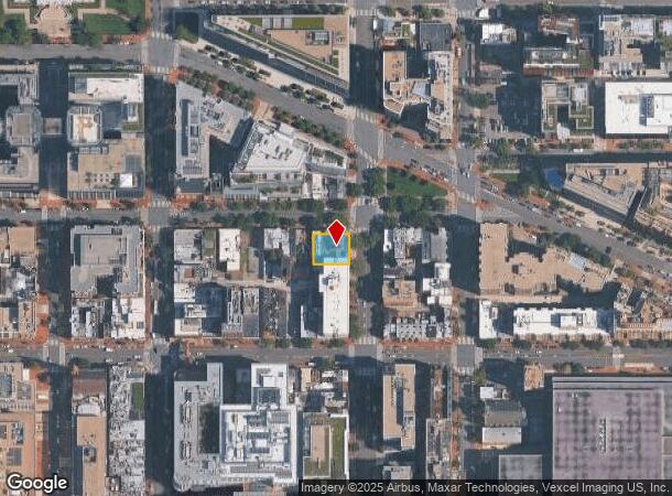  600 I St Nw, Washington, DC Parcel Map