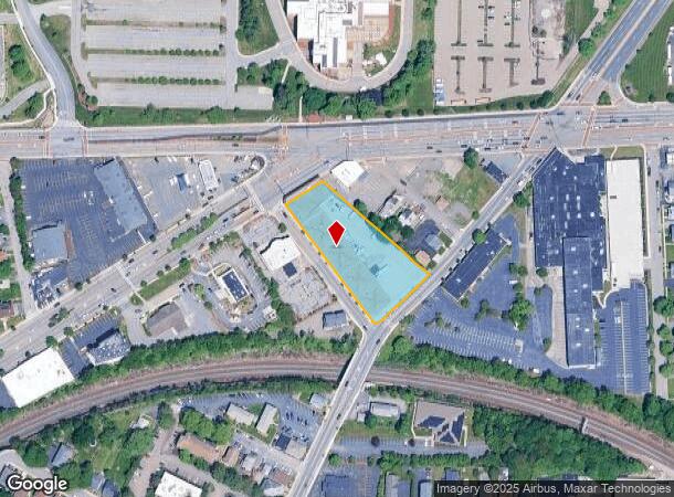  495 Shrewsbury St, Worcester, MA Parcel Map