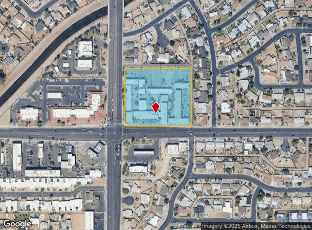  1940 W University Dr, Mesa, AZ Parcel Map
