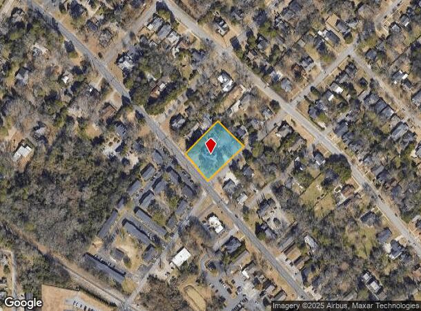  3557 Vineville Ave, Macon, GA Parcel Map