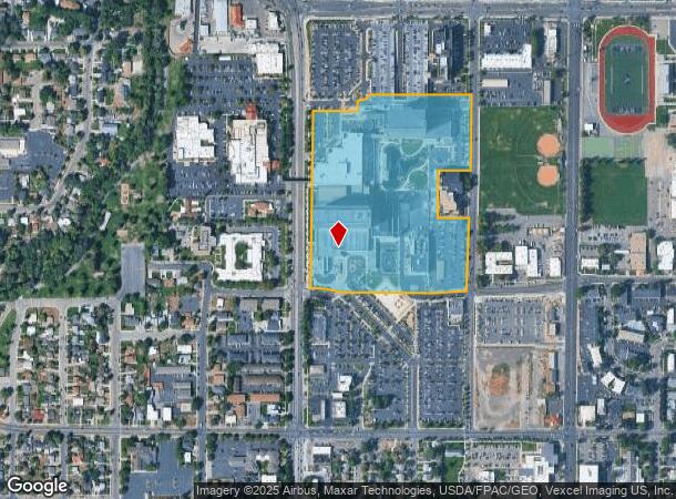1034 N 500 Blvd W, Provo, UT Parcel Map
