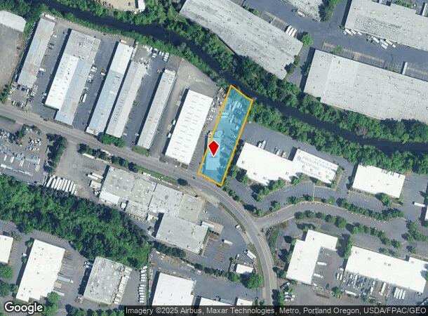  12841 Ne Whitaker Way, Portland, OR Parcel Map