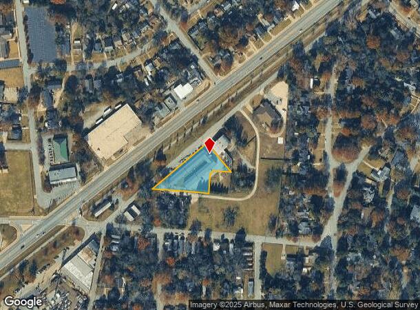  1410 Talbotton Rd, Columbus, GA Parcel Map