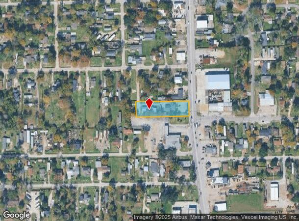 416 S Main St, Highlands, TX Parcel Map