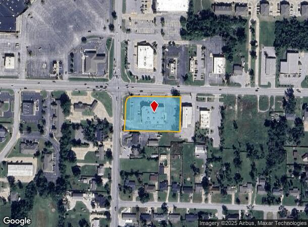  1722 W Walnut St, Rogers, AR Parcel Map