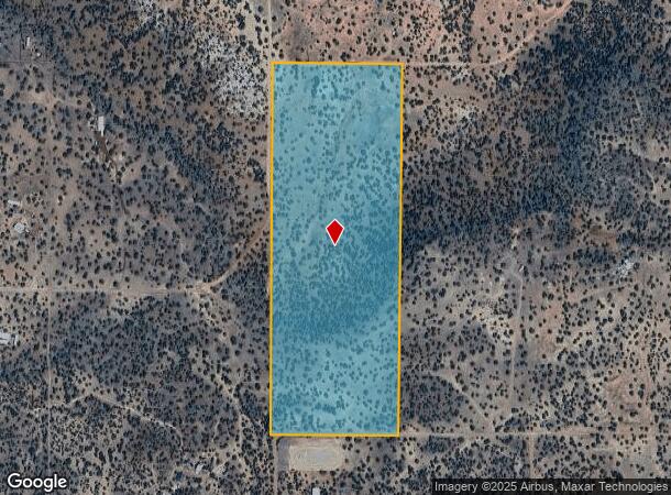 8442 Lake Ridge Rd, Show Low, AZ Parcel Map