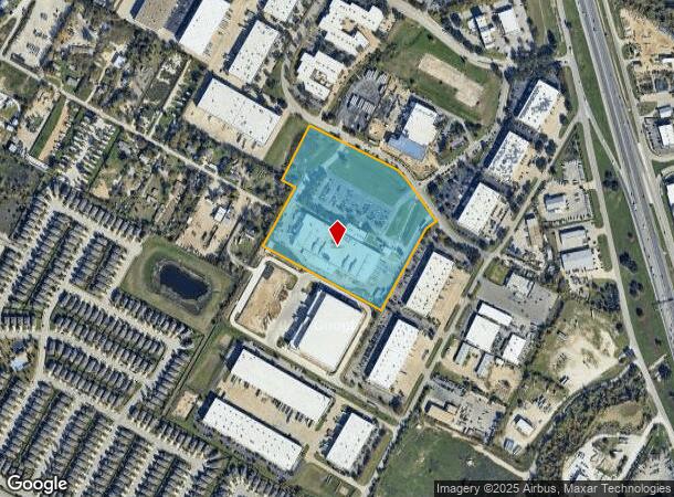  200 Michael Angelo Way, Austin, TX Parcel Map