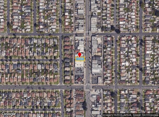  9131 S Western Ave, Los Angeles, CA Parcel Map