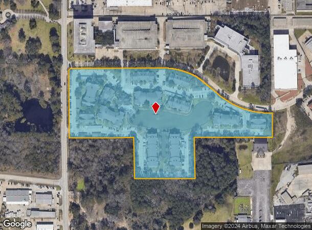  455 Wildwood Forest Dr, Spring, TX Parcel Map