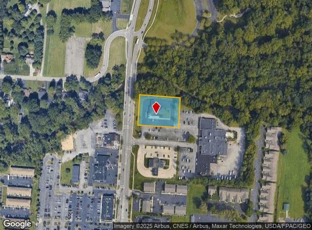  166 N Hamilton Rd, Gahanna, OH Parcel Map